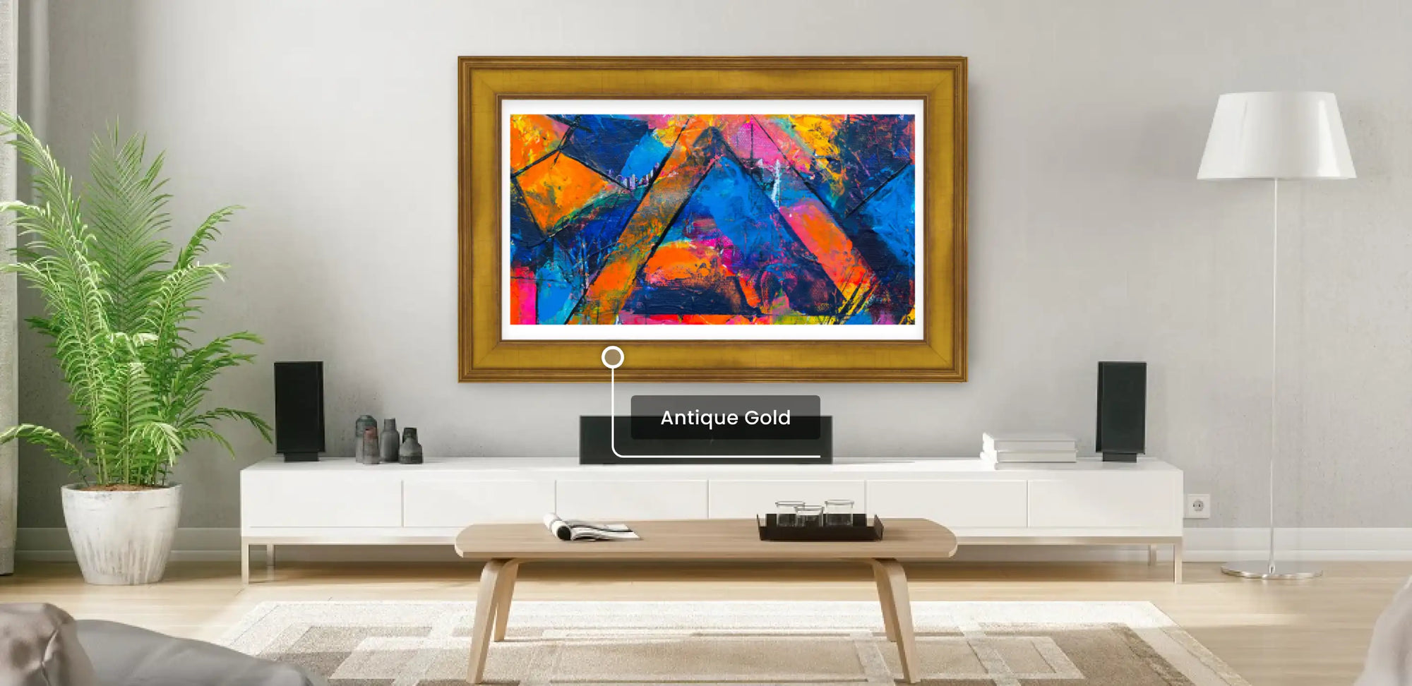 Transform Your Personalized Art Experience with The Frame Pro: For Museum-Quality Display
