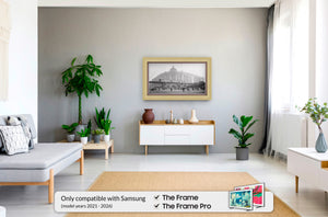 Deco TV Frames Samsung the Frame TV Antique White