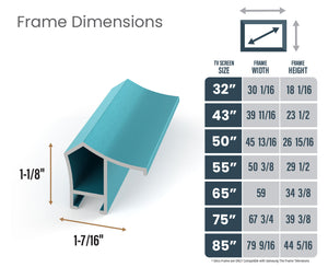 Caribbean Turquoise - Alloy Prismatic Samsung Frame Bezel (2017-2020)