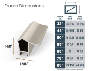 German Silver - Alloy Prismatic Samsung Frame Bezel