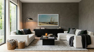 Samsung The Frame - pure white allow prismatic frame