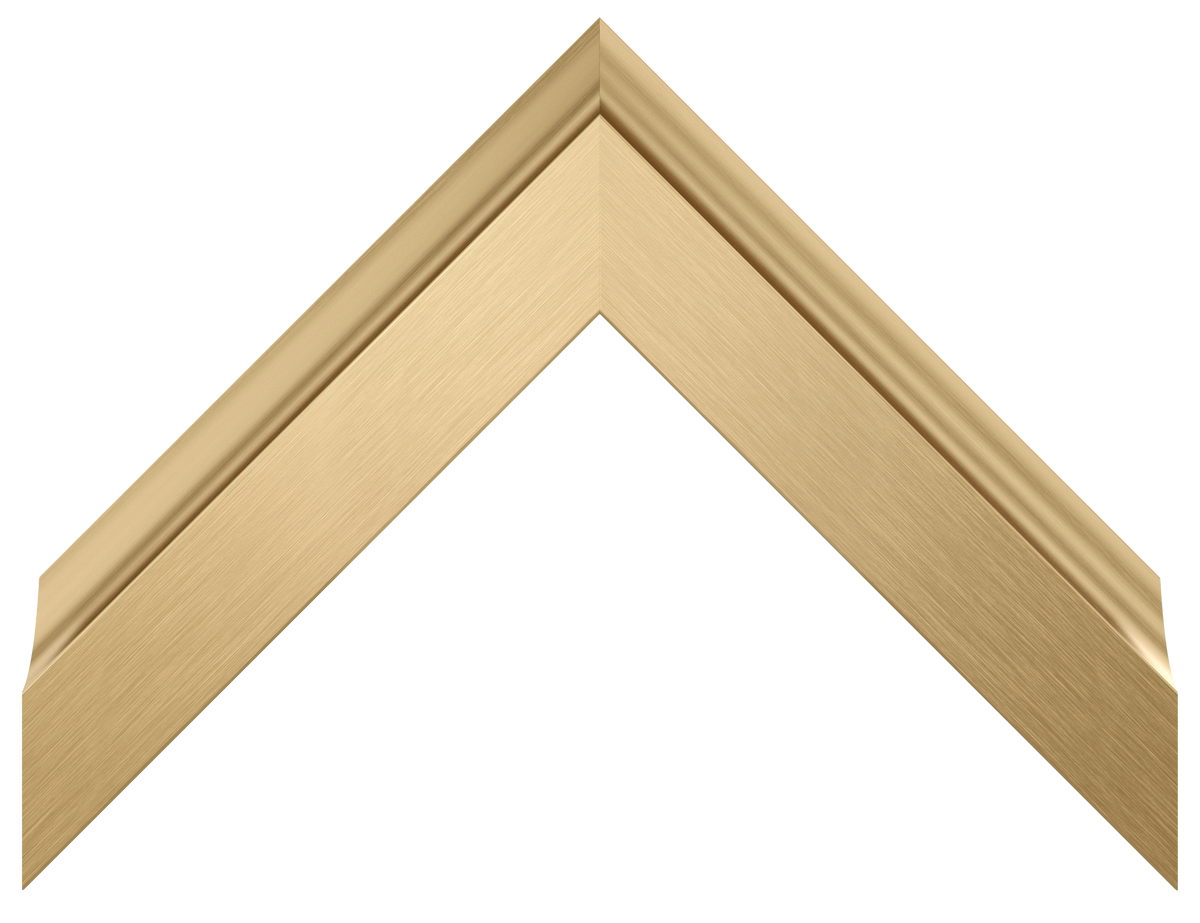 Pale Gold - Alloy Scoop Samsung Frame TV Bezel