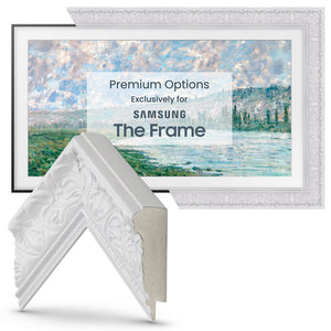 Deco TV Frames Samsung the Frame TV Tuscan Gloss White