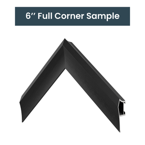 MUESTRA - Aleación negra anodizada - Perfil: Prismático