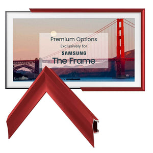 Candy Apple Red - Alloy Prismatic Samsung Frame Bezel
