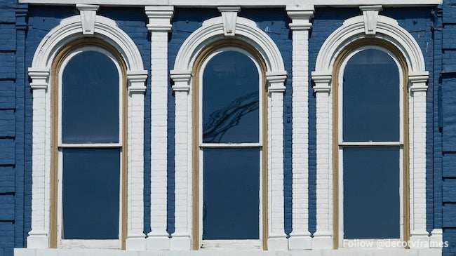 Historic window detail, Port Huron, Michigan (2008)