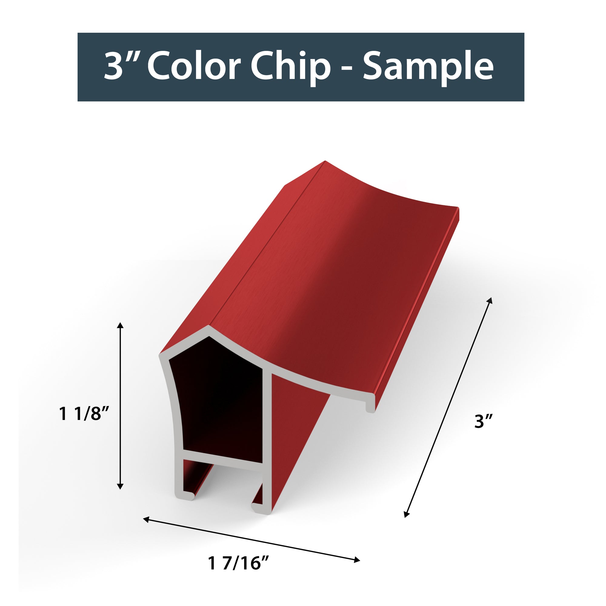 SAMPLE - Candy Apple Red Alloy - Profile: Prismatic