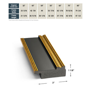 Antique Gold &amp; Black - OPEN BOX