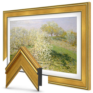 Deco TV Frames Samsung the Frame TV Antique Gold