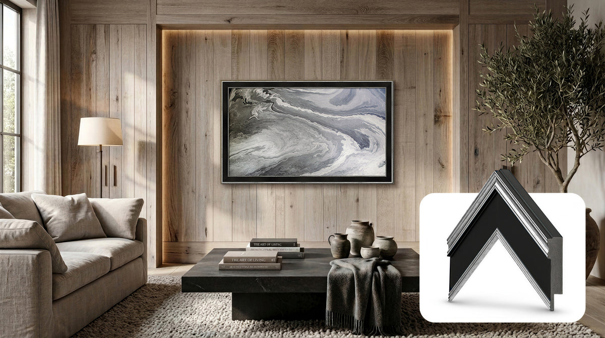 Argent Antique et Noir