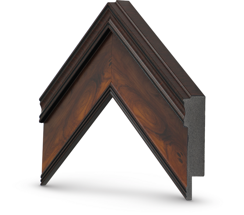 Burlwood Frame for Samsung The Frame TV | Deco TV Frames