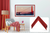 Candy Apple Red - Lunette de cadre Samsung prismatique en alliage