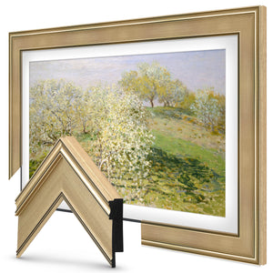 Deco TV Frames Samsung the Frame TV Champagne