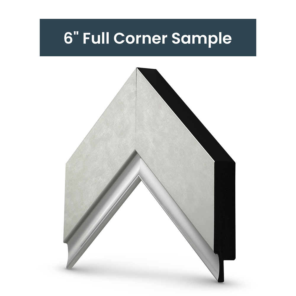 Deco TV Frames Samsung the Frame TV Contemporary Silver Sample