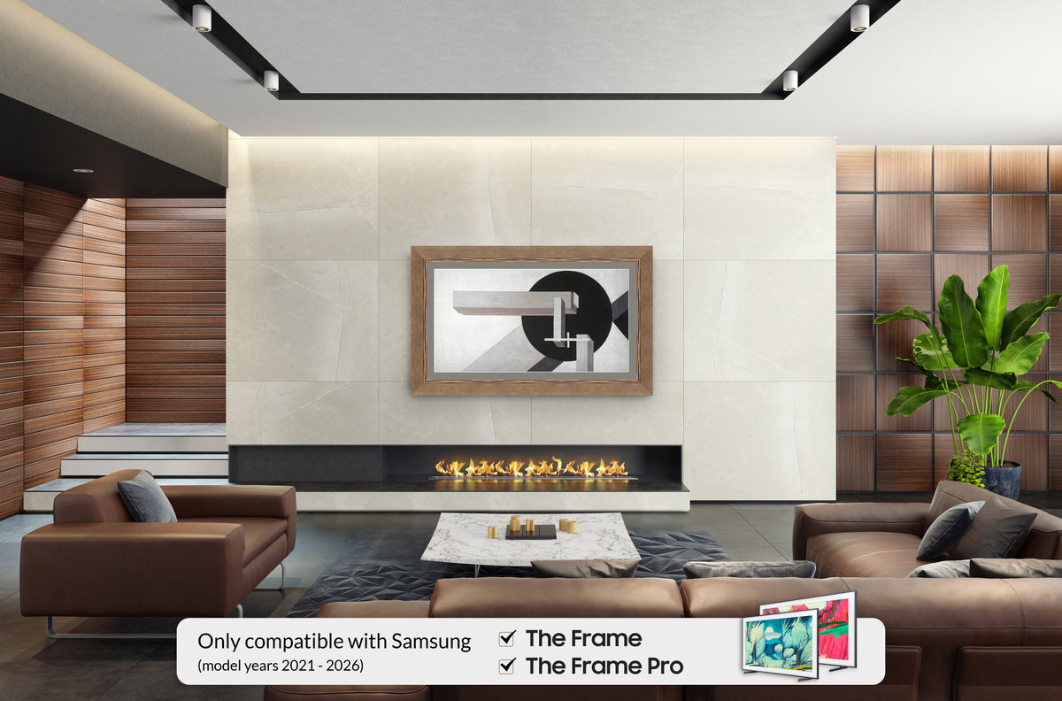 Deco TV Frames Samsung the Frame TV Contemporary Bronze