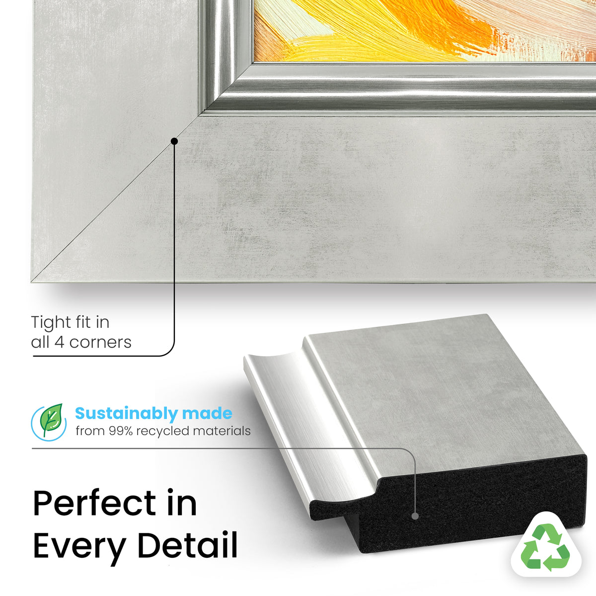 Deco TV Frames Samsung the Frame TV Contemporary Silver