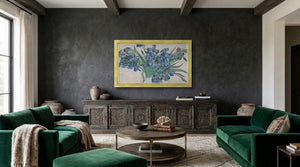 gold contemporary samsung frame tv