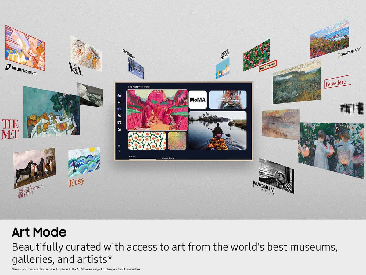 50&quot; Samsung The Frame / QLED 4K Art Mode Samsung Vision AI Smart TV (2025)
