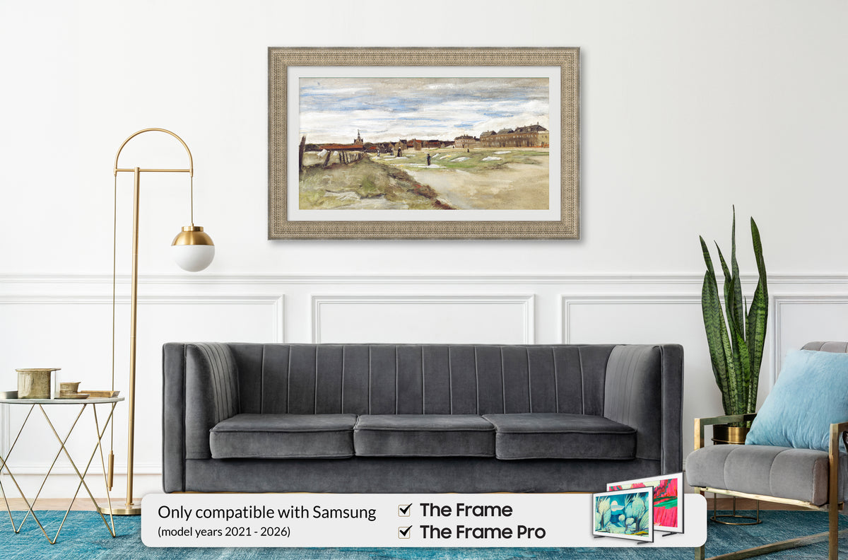Deco TV Frames Samsung the Frame TV Gatsby Silver