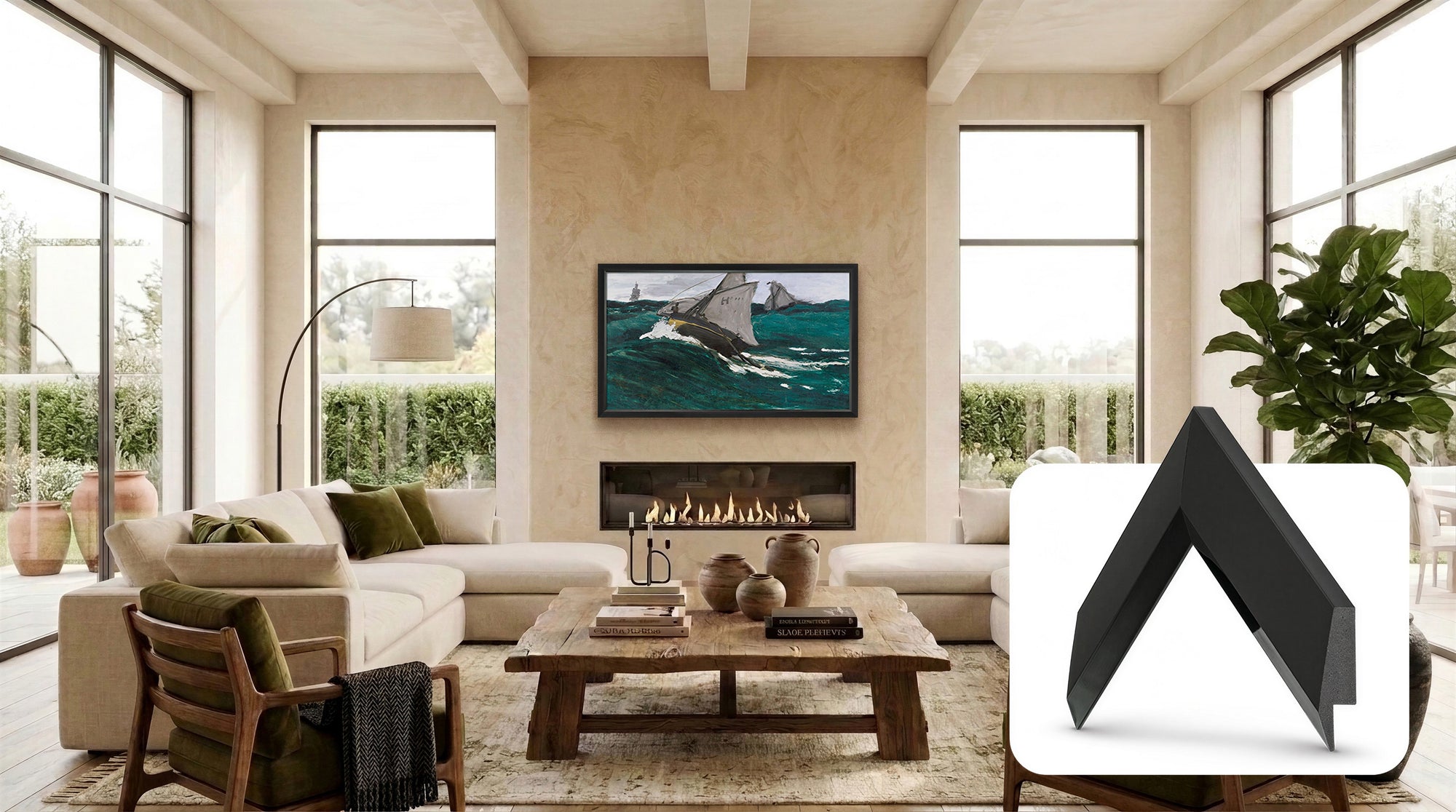 Modern Tuxedo Black - OPEN BOX