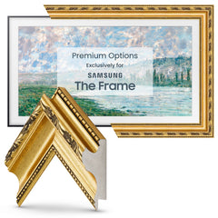 Deco TV Frames Samsung the Frame TV Ornate Gold