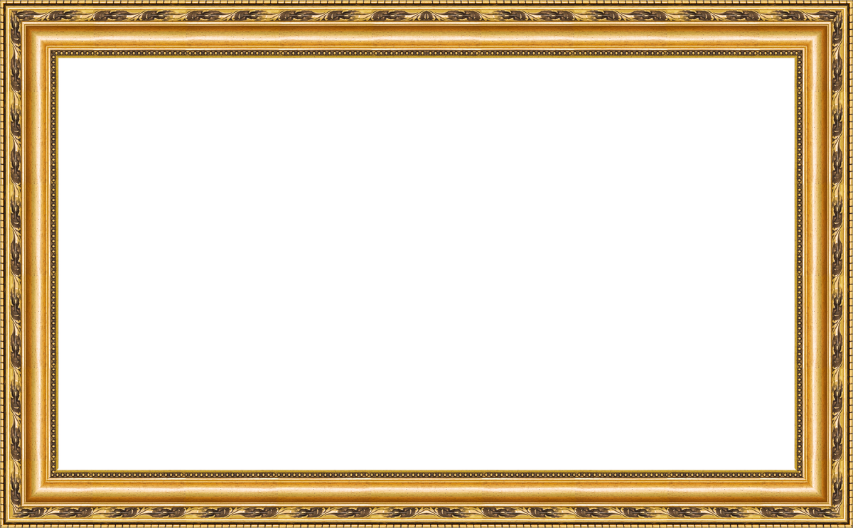 antique gold frame border