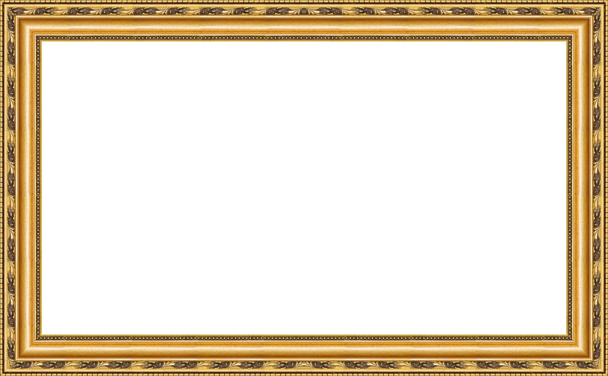Ornate Gold Frame for Samsung The Frame TV Deco TV Frames