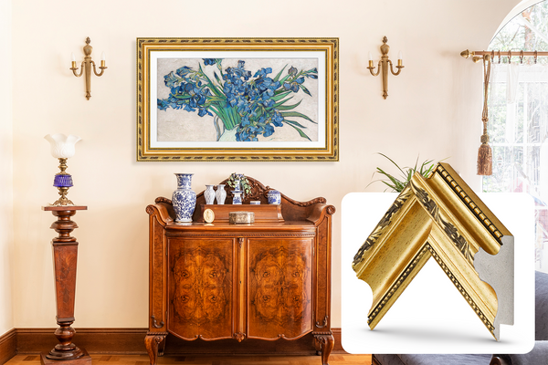  deco frame♡ Tuscan Silver Frame for Samsung The Frame TV | Deco TV Trames