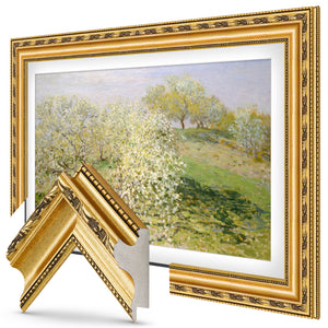 Deco TV Frames Samsung the Frame TV Ornate Gold