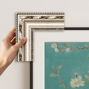 Deco TV Frames Samsung the Frame TV Ornate Silver