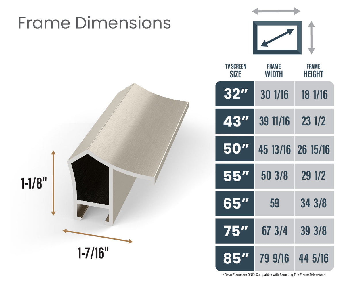 German Silver - Alloy Prismatic Samsung Frame Bezel
