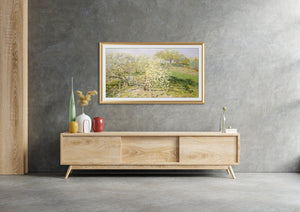 Or pâle - Lunette de cadre Samsung prismatique en alliage