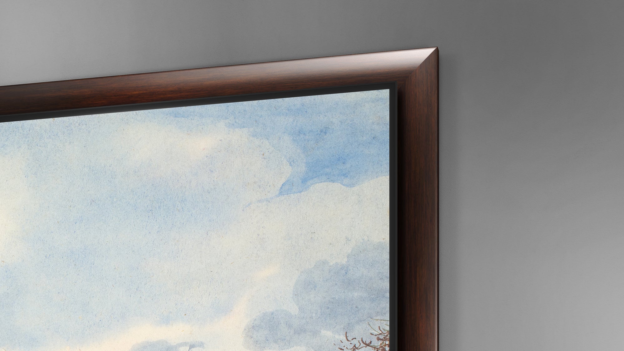 Dark Walnut - Bezel for Samsung S95H OLED TV