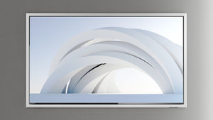 Matte White - Bezel for Samsung S95H OLED TV