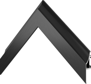 Anodized Black - Alloy Scoop Samsung Frame Bezel