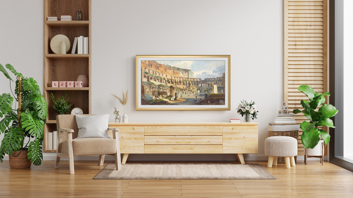 Pale Gold - Alloy Scoop Samsung Frame Bezel