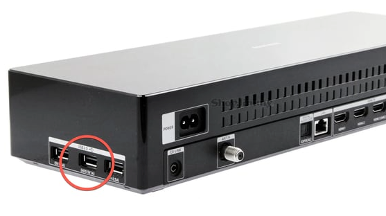 Back of One Connect Box 