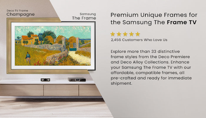 Samsung Frame TV Frames With Premium Unique Frames