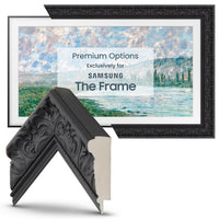 Tuscan Black Frame for Samsung The Frame TV | Deco TV Trames