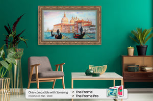 Deco TV Frames Samsung the Frame TV Tuscan Copper