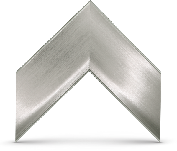 Silver Flat Frame for Samsung The Frame TV Deco TV Frames