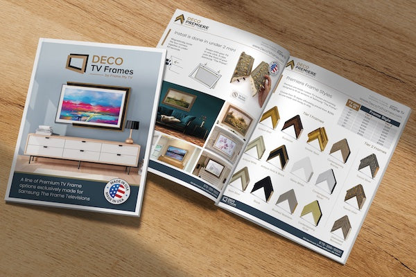 Antique Gold Frame for Samsung The Frame TV | Deco TV Frames Antique Gold Frame for Samsung The Frame TV | Deco TV Frames