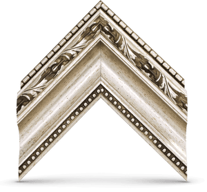 Argent orné - BOÎTE OUVERTE