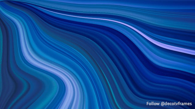 Abstract Blue color river