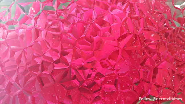 Patrón rojo rosa abstracto