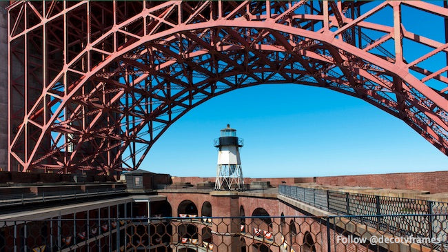 Fort Point fue construido entre 1853 y 1861.