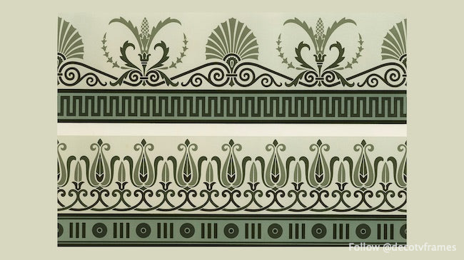 Patrón neogriego de The Practical Decorator and Ornamentist (1892)