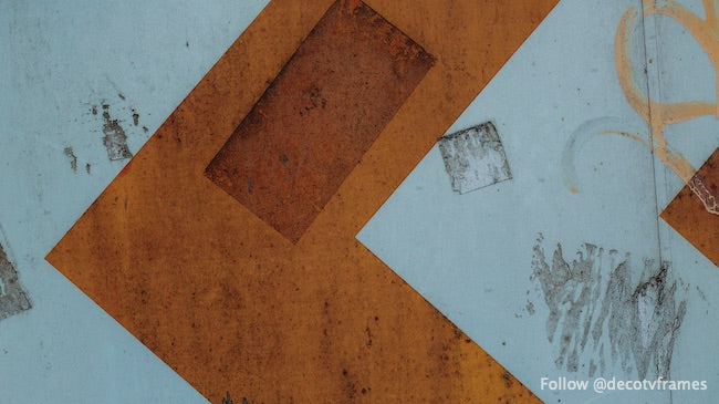 Diseño abstracto de una pared.