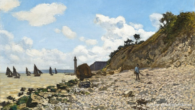 La playa de Honfleur (1864-1866)