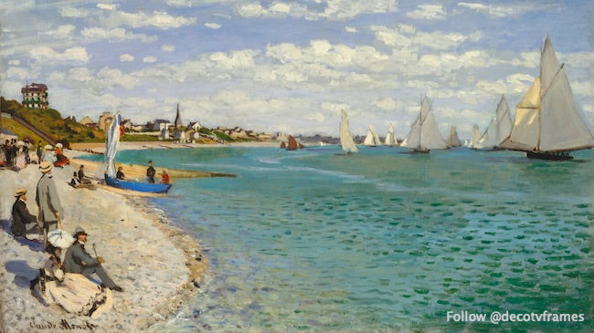 Regata en Sainte-Adresse (1867)